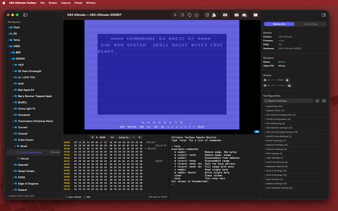 C64U Viewer Screenshot 1