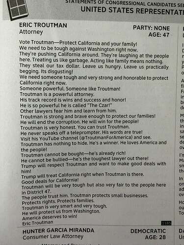 r/orangecounty - Eric Troutman 😂